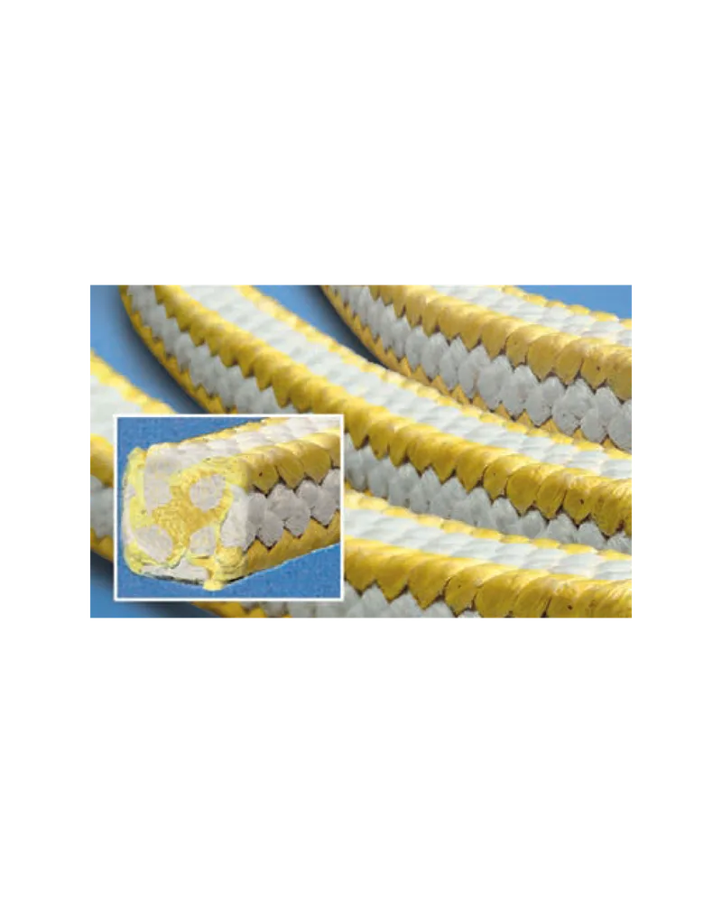 AIGI 23 Abrasion-Resistant PTFE/Aramid Packing