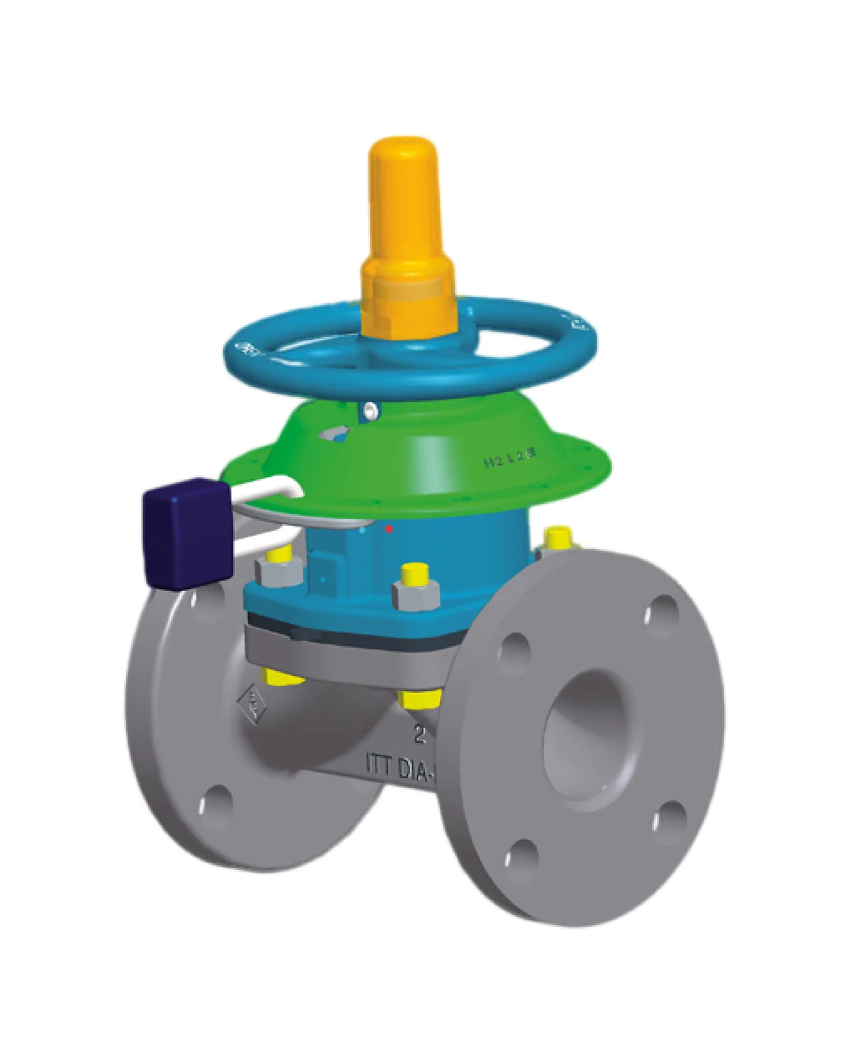 Dia-Flo Handwheel Locking Device