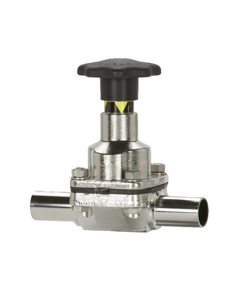 Pure-Flo 970 Stainless Steel Manual Diaphragm Valve