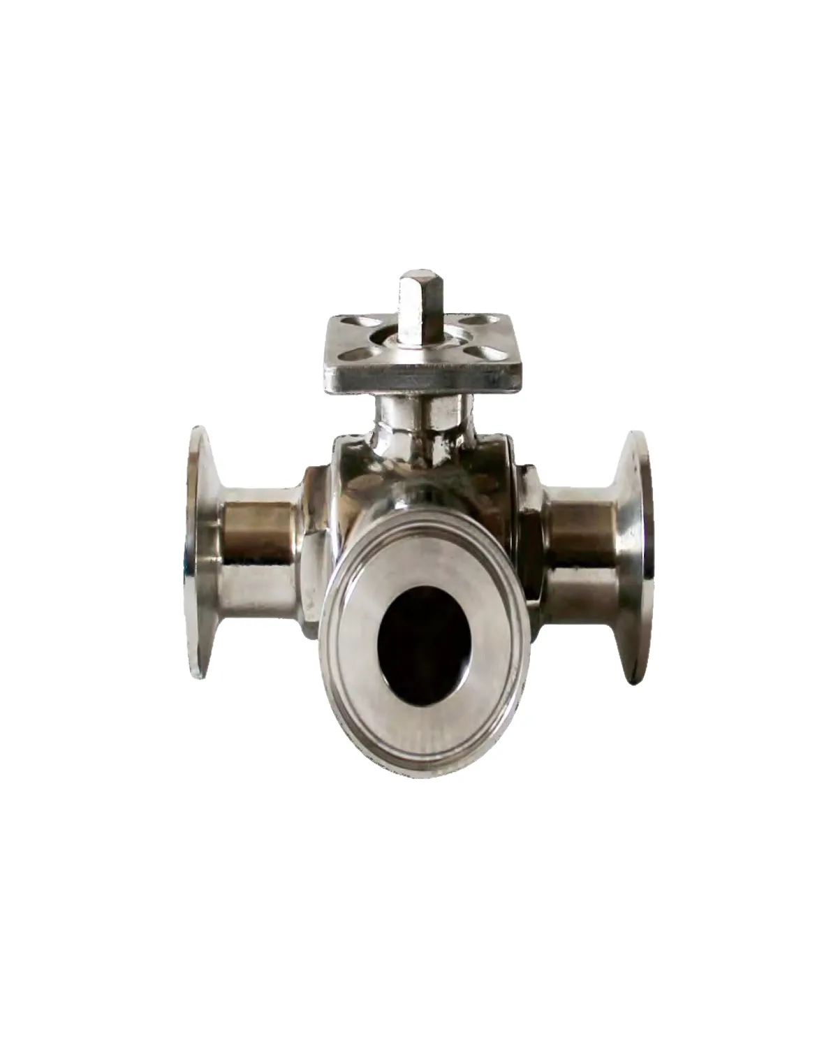 3-Way Clamp Ball Valve