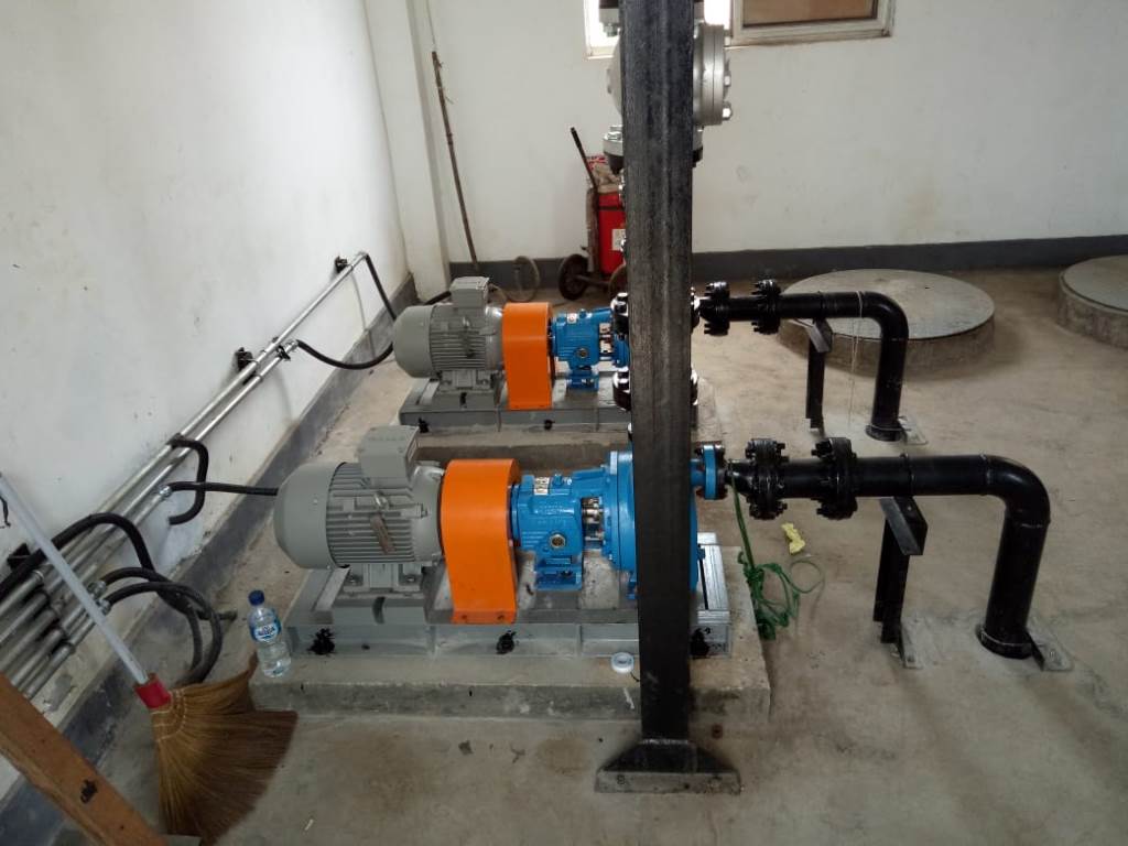 Installation Self Priming FOT Pump at PJB Indramayu (Goulds Pump ANSI 3796 STi Size 1.5x1.5-8) - 2017