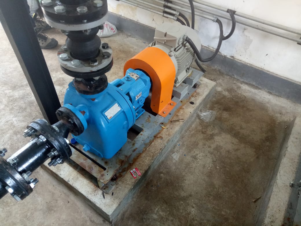 Installation Self Priming FOT Pump at PJB Indramayu (Goulds Pump ANSI 3796 STi Size 1.5×1.5-8) – 2017