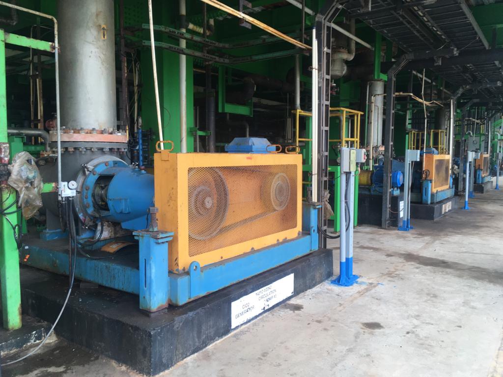 Installation Circulation Pump AF at OKI Pulp and Paper Palembang (Goulds Pump Axial Flow Size 20×20-20) – 2015