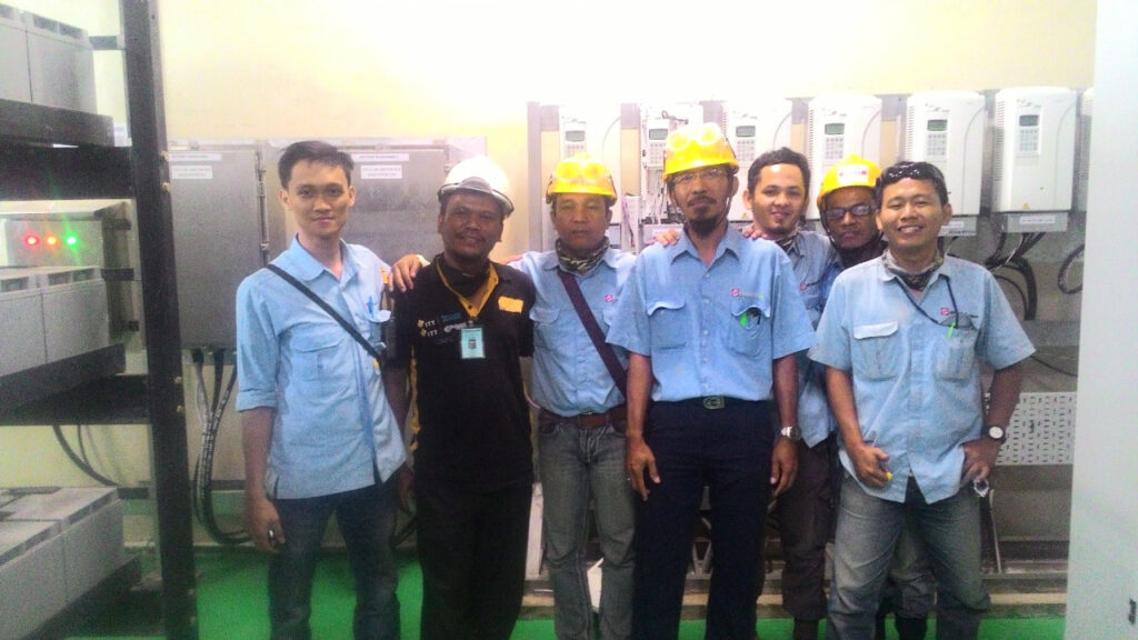 Installation Pump Smart at OKI Pulp and Paper Palembang (ITT Pump Smart)